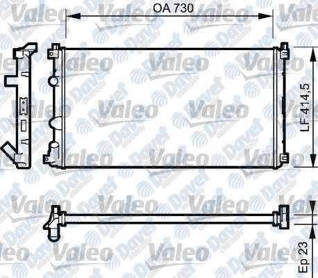 VALEO 732917 Su Radyatoru Master Ii 1.9 2.2 2.5dci Movano 2.2cdti 06-10